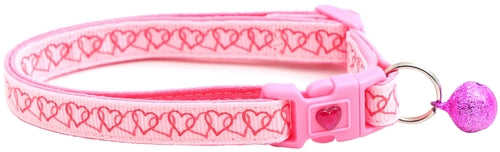 Linked Hearts Breakaway Cat Collar