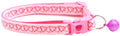 Linked Hearts Breakaway Cat Collar