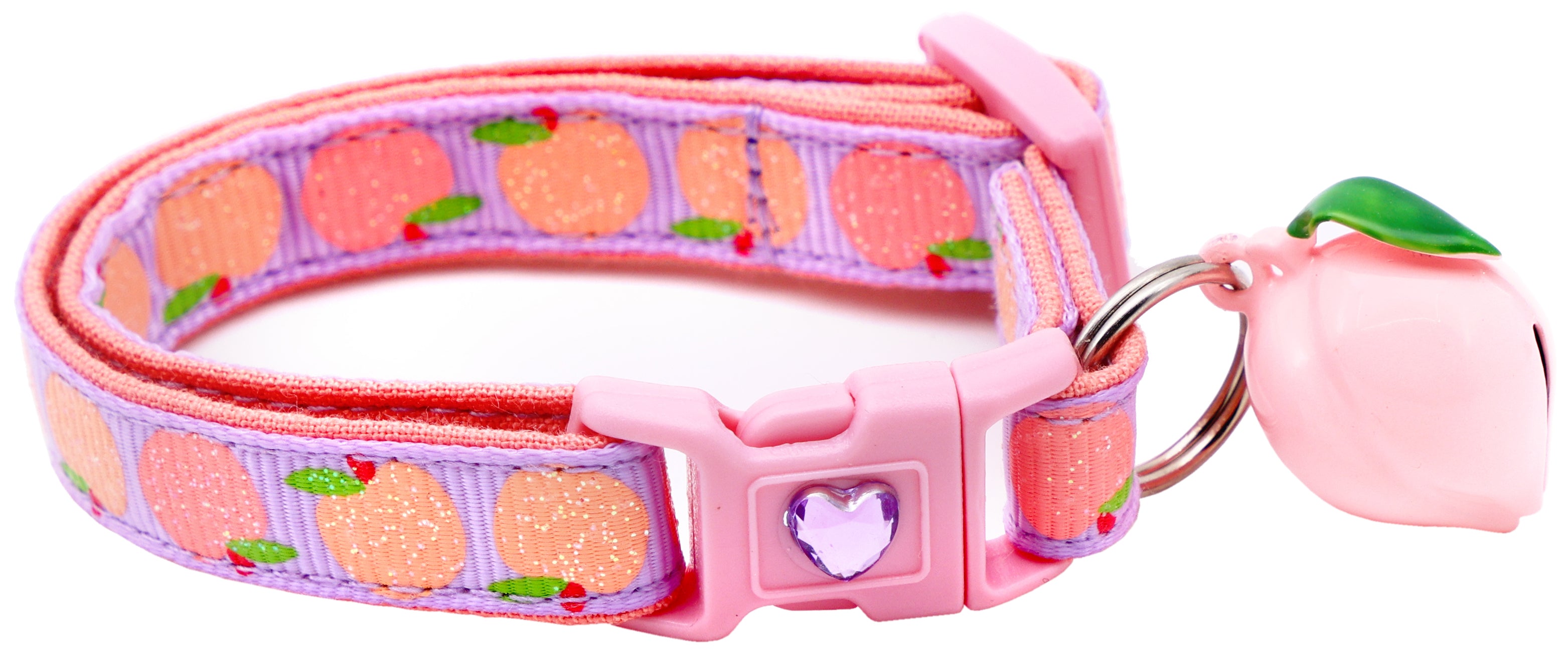 Peach Breakaway Cat Collar