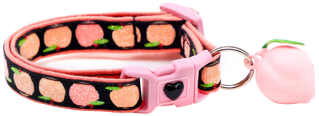 Peach Breakaway Cat Collar