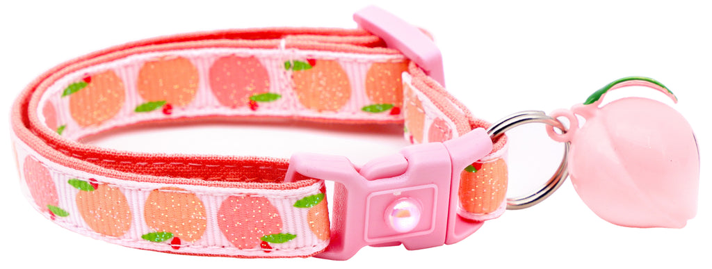 Peach Breakaway Cat Collar